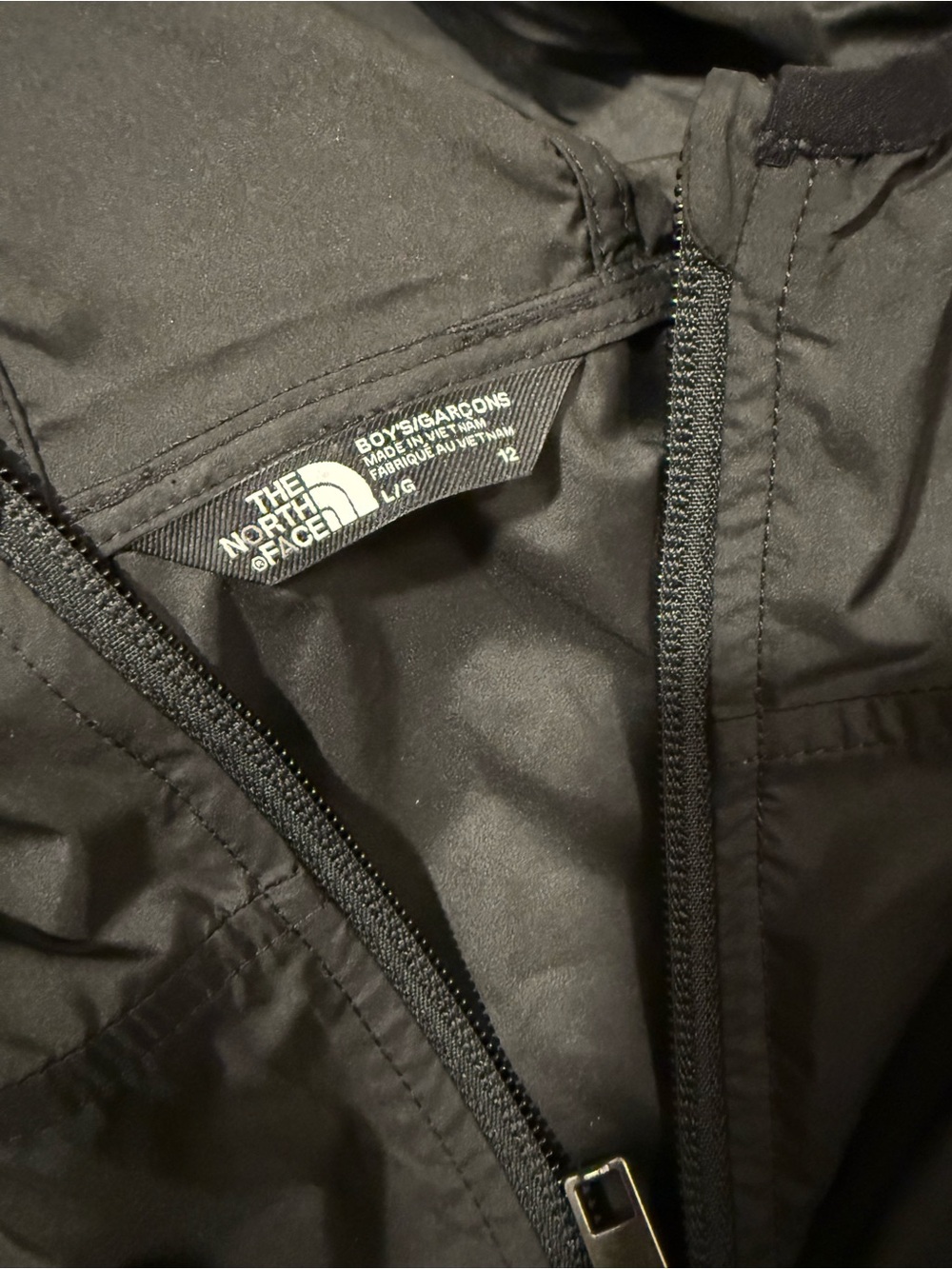 The North Face Black Lightweight Hooded Jacket